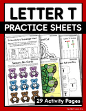 Letter T Worksheets & Games: Phonics Letter of the Day or 