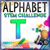 Letter T STEM Challenge | Letter T Activities