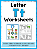 letter t worksheets teaching resources teachers pay teachers