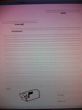 Preview of Letter Template for Students!