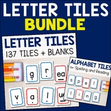Letter Tiles for Spelling, Orthographic Mapping, Word Work