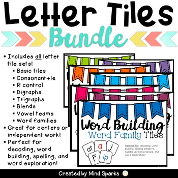 Preview of Letter Tiles Bundle
