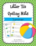 Summer Letter Tiles Spelling Mat