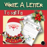 Letter To Santa | Write A Letter To Santa | Write Activiti