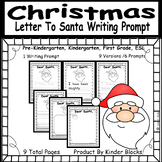 Letter To Santa Writing Prompt