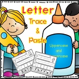 Letter Trace & Paste - Uppercase and Lowercase