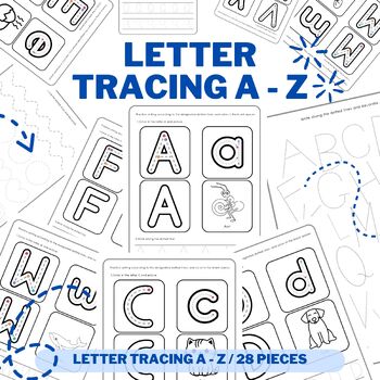Preview of Letter Tracing (A to Z)