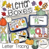 Letter Tracing Alphabet Pumpkin Center | Fall Autumn | Pre