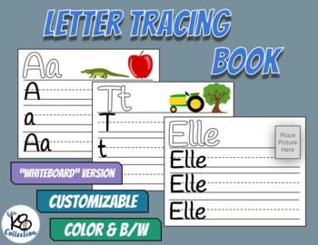 Preview of Letter Tracing Book (Writing Practice Book)