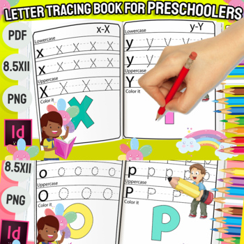 Letter Tracing Book for Preschoolers: Letter Tracing Books for