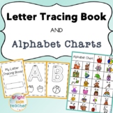 Letter Tracing Books and Alphabet Charts for Emergent Readers