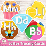 Letter Tracing Cards | Tracing Alphabet Preschool Activity