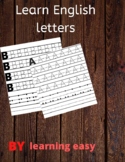 Letter Tracing Handwriting Worksheets & Alphabet Book
