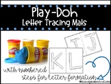 Letter Tracing Mats - Play-Doh Mats