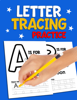 Preview of Letter Tracing Printable Animal Alphabet Fun