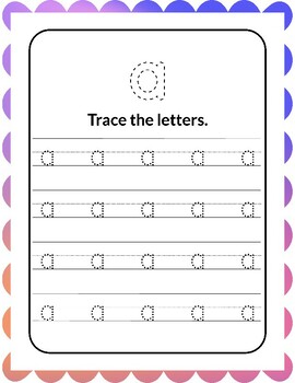 Letter Tracing Wordbook for Kids by Little Saad Teacher | TPT