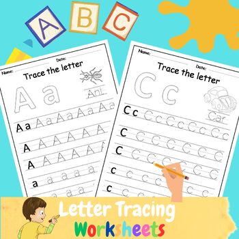 Preview of Letter Tracing Worksheets