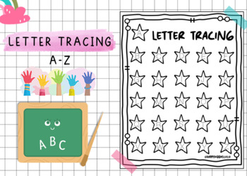 Preview of Letter Tracing a-Z