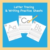 Letter Tracing and Writing Practice Sheets