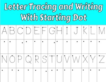 letter tracing a z teaching resources teachers pay teachers