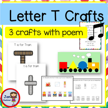 Preview of Letter Tt Crafts with Song