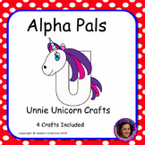 Letter U Alphabet Craft: Unnie Unicorn Alpha Pal