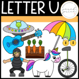 Letter U Clipart