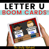 Letter U Learn & Practice | Alphabet Boom Cards™