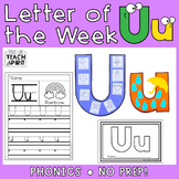 Letter U | Letter of the Week | Activities | Phonics | Alphabet