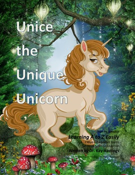 Preview of Letter U : Unice the Unique Unicorn