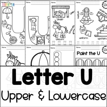 letter u worksheets by emily education teachers pay teachers