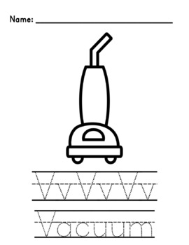 vacuum coloring pages