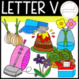 Letter V Clipart