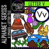 Letter V {Creative Clips Digital Clipart}