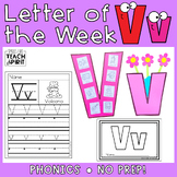 Letter V | Letter of the Week | Activities | Phonics | Alphabet