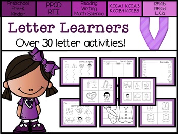 Preview of Letter Learners: Letter V