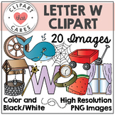 Letter W Alphabet Clipart by Clipart That Cares