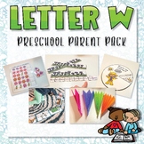Letter W Preschool Pack