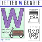 Letter W Worksheets | VOWAC Aphabet Recognition Craft, Maz