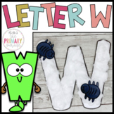 Letter W craft | Alphabet crafts | Uppercase letter craft 
