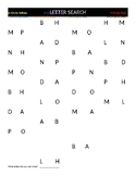 Letter Word Search