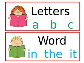 Preview of Letter, Word, Sentence Sort