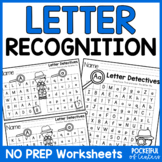 Letter Worksheets - Alphabet Worksheets - Letter Recogniti