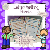 Letter Writing - 2nd Grade Bundle -Lessons, graphic organi