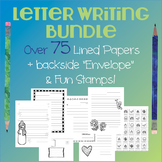 Letter Writing Bundle - A Variety of Lined Papers & More