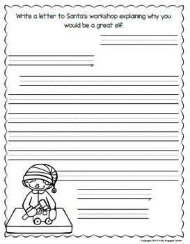 Christmas Letter Writing Activities by Fully Engaged Littles | TpT