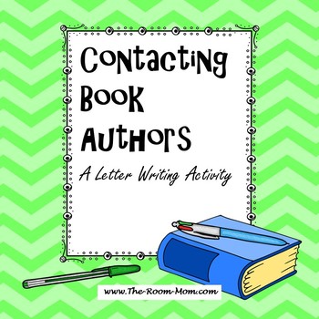 Preview of Book Author Letter Writing Activity (freebie)