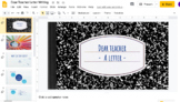 Letter Writing Dear Teacher Letter Google Slides Great for