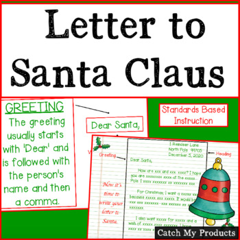 Preview of Letter to Santa Claus for PROMETHEAN Board