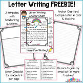 Letter Writing Lesson FREEBIE with Year-Long Grammar Curri